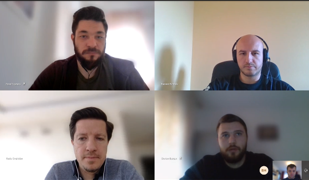 The morning planning session.
