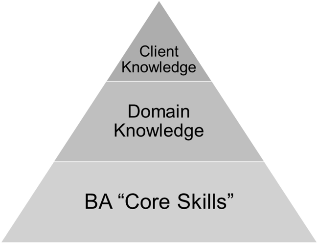 Figure 2: The business analysis value pyramid
