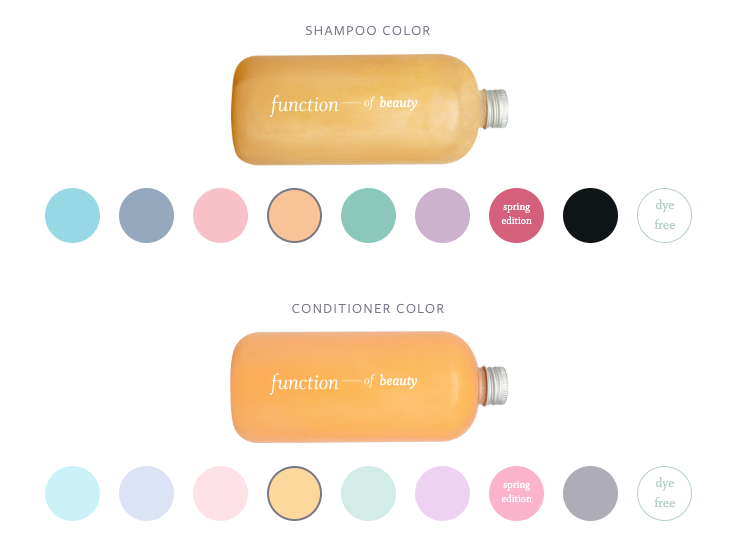 Function of Beauty - Customized shampoo