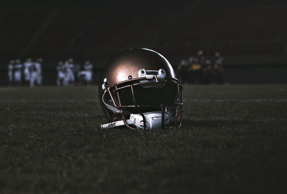 Football helmet