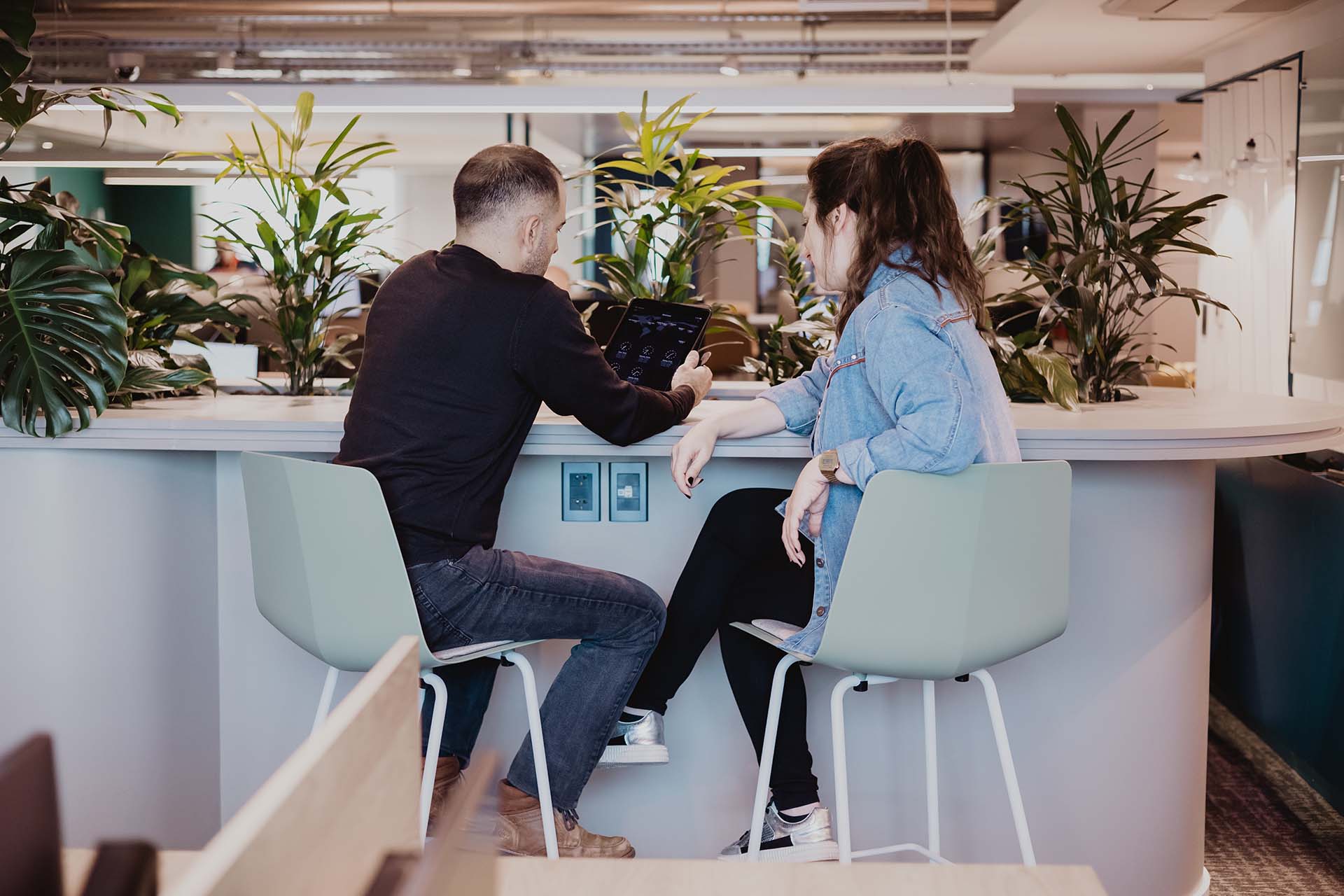 People at the office